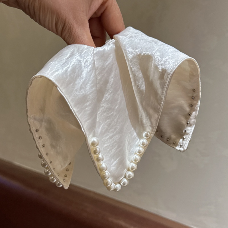 Women's Elegant Large Cloth Scrunchie Banquet Hair Tie Ditsy Floral