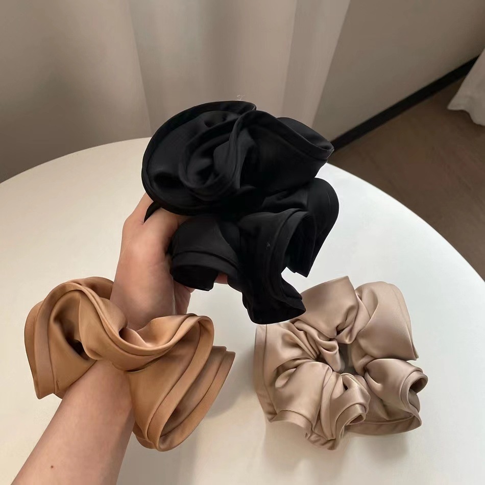 Women's Everyday Fashion Cloth Scrunchie Hair Tie Solid Color