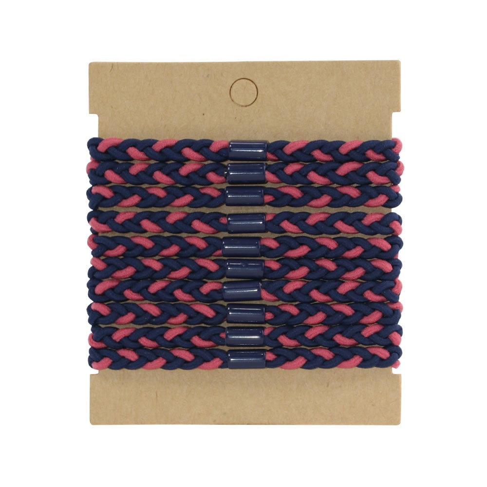 Men's Business Woven Headband Scarf Color Block Synthetic Fiber Hair Tie