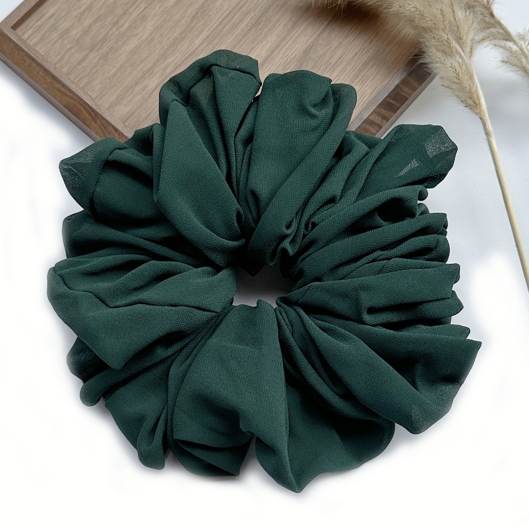 Women's Simple Handmade Chiffon Daily Holiday Hair Tie Solid Color
