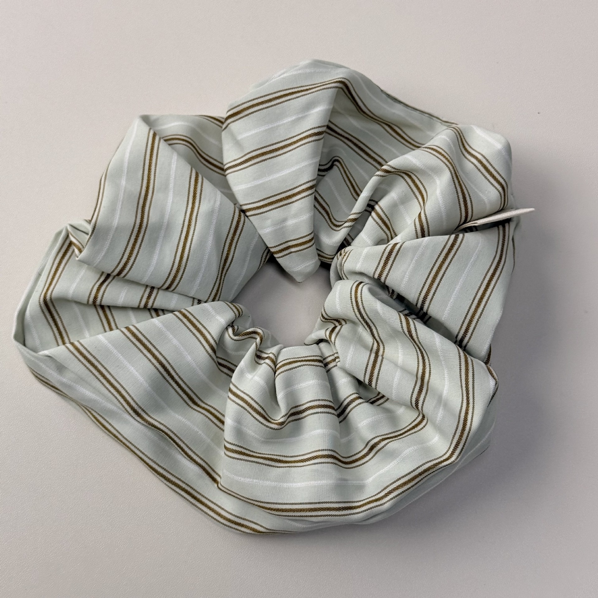 Women's Spring Cloth Bubble Braid Hair Rope Accessory In Green Plaid