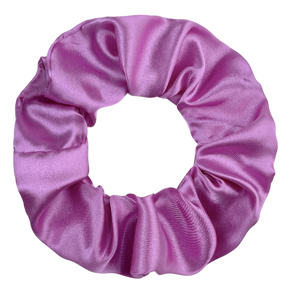 Women's Everyday Rib-Knit Cloth Ponytail Hair Ties Solid Color