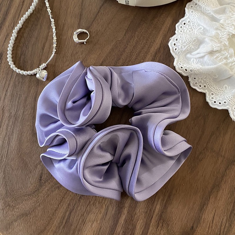 Women's Simple Commute Holiday Cloth Hair Tie Scrunchie Solid Color