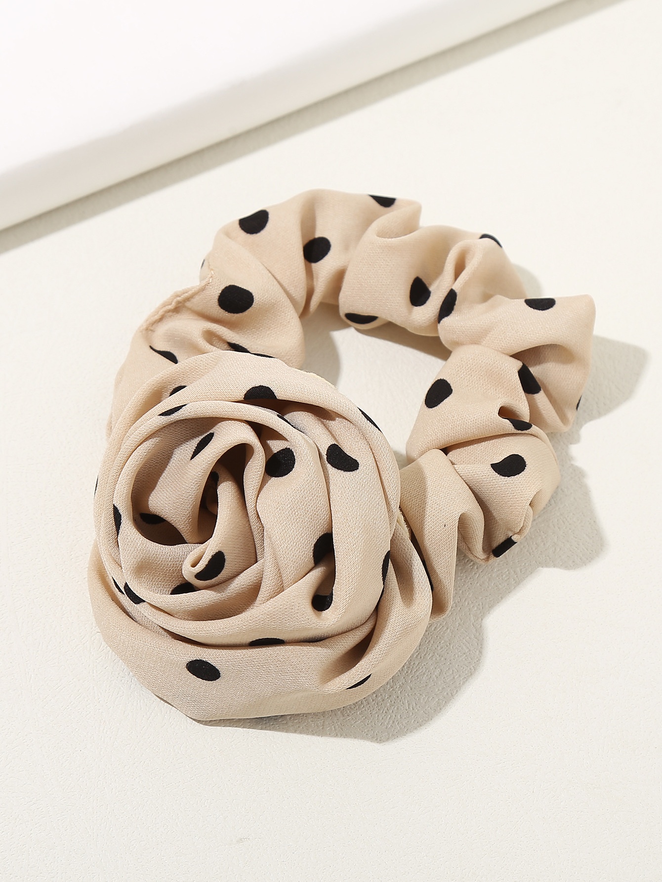 Women's Daily Elastic Hair Tie Retro Rose Flower Horse Pattern