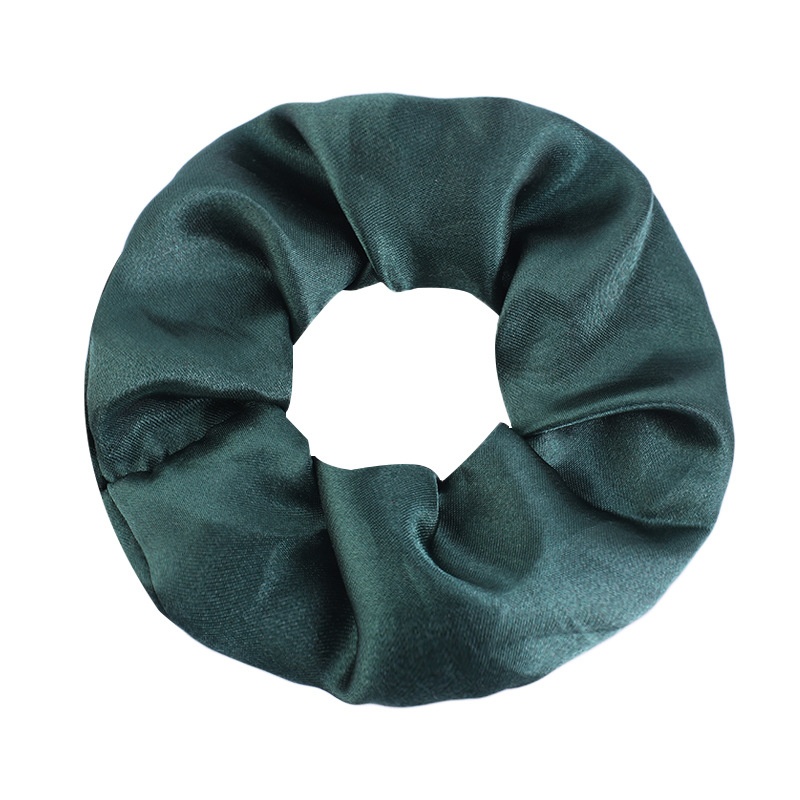 Women's Classic Daily Holiday Satin Scrunchie Hair Tie Solid Color