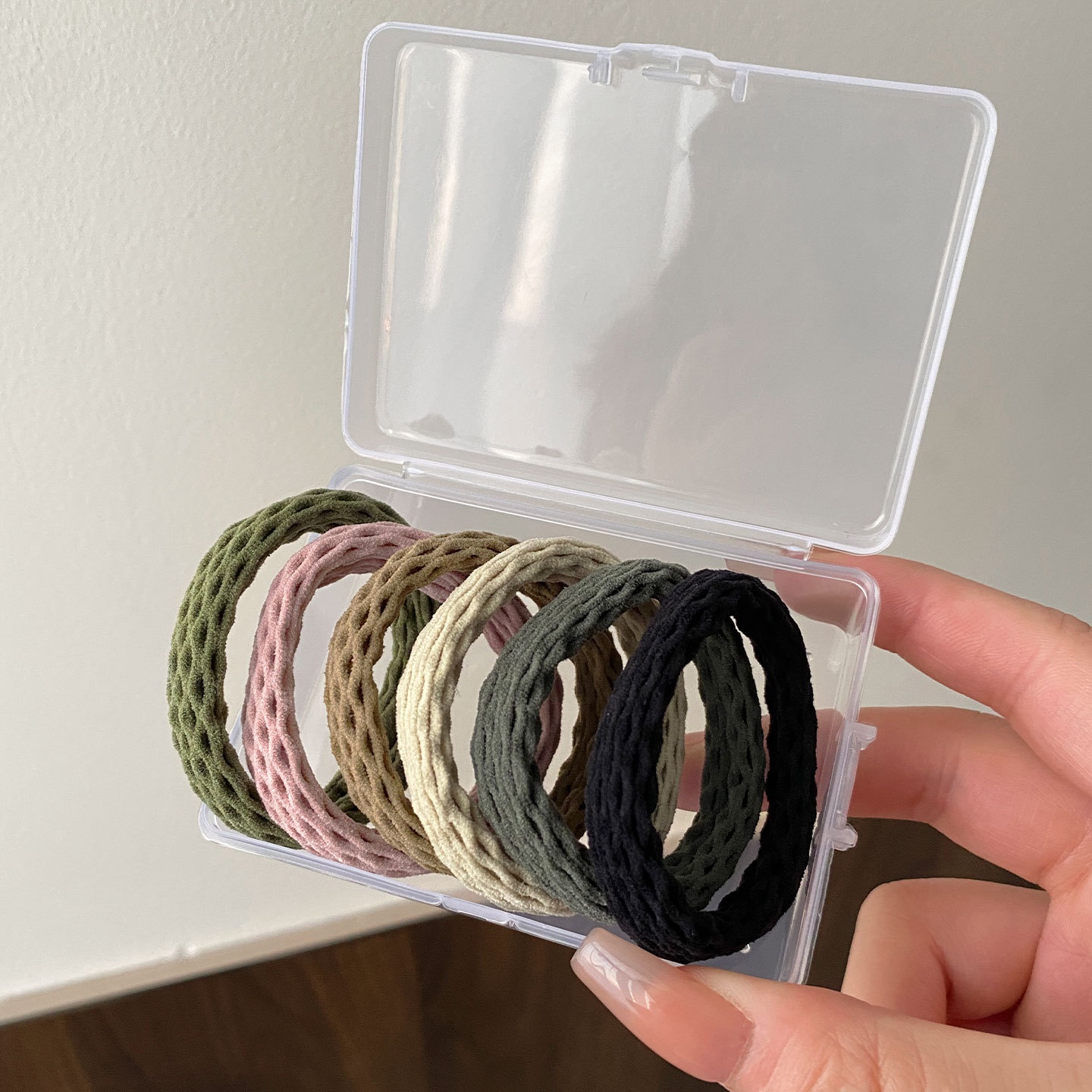 Women's 6-Piece Cloth Rubber Band Spring Daily Hair Accessories Multicolor