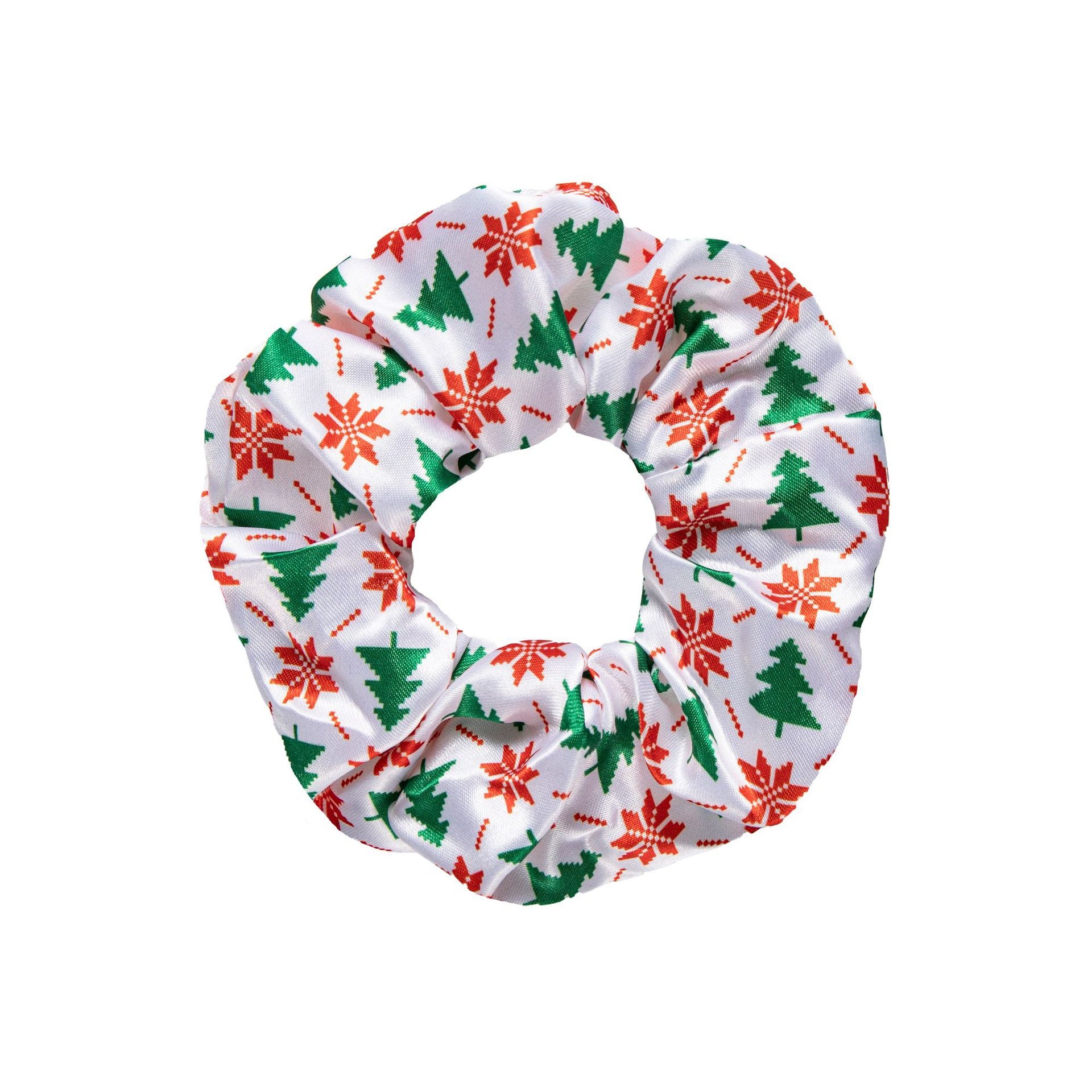 Women's Festive Shopping Hair Tie Simple Christmas Hat Tree Flakes