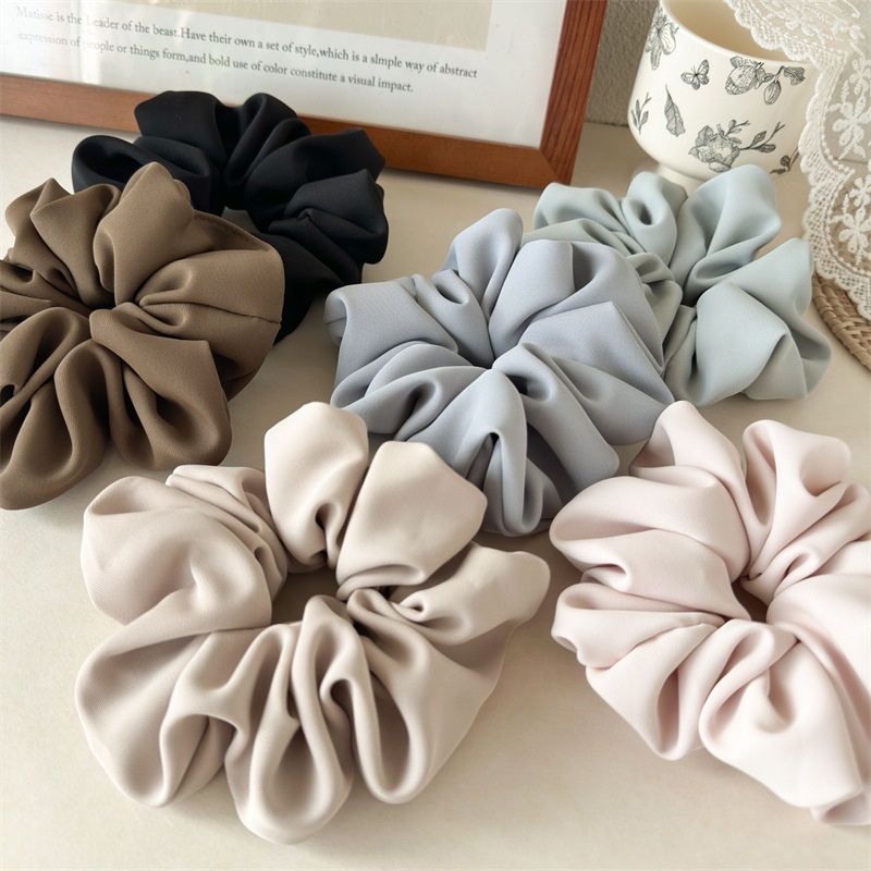 Women's Sweet Polyester Bubble Braid Hair Rope in Solid Colors