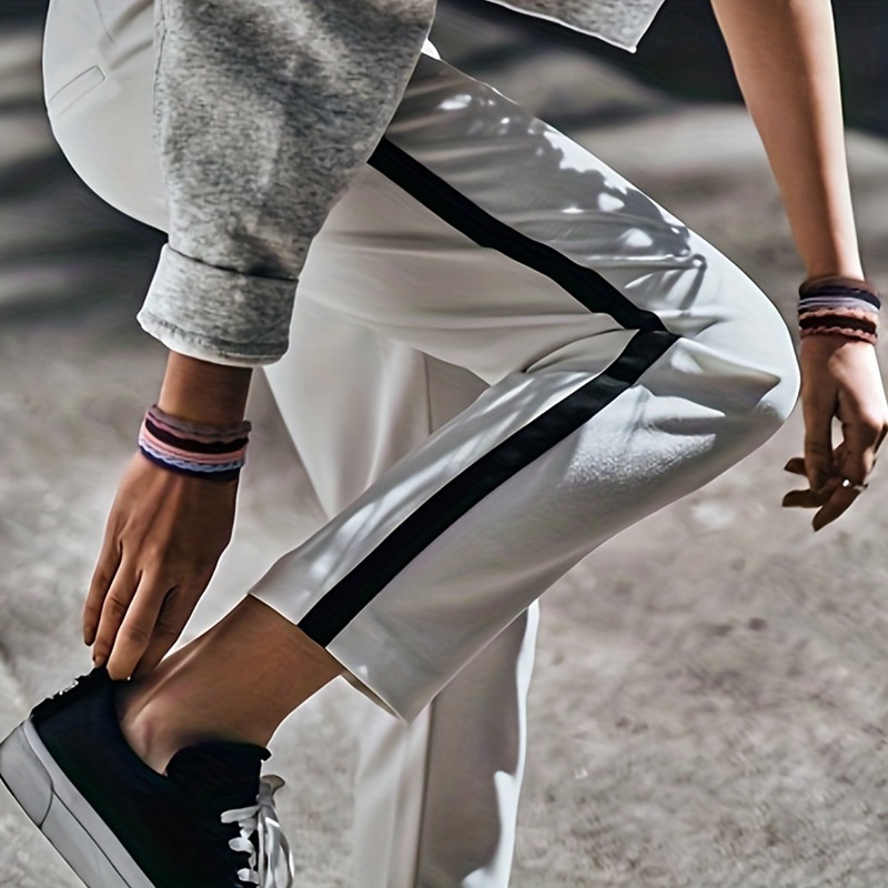 Women's High Elastic Woven Daily Hair Ties Mixed Material Solid Colors