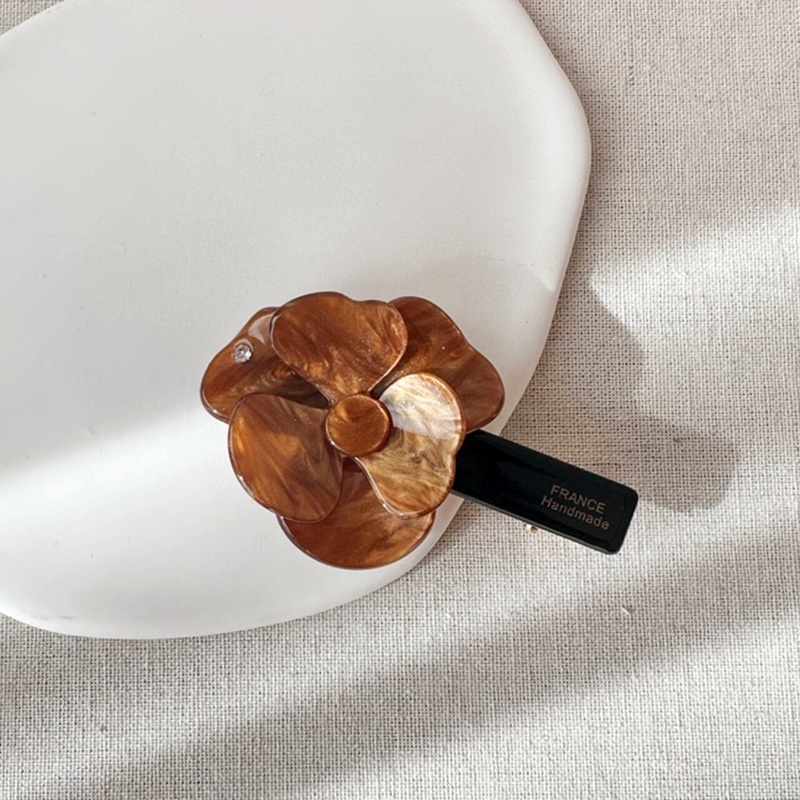 Girls No Damage Acetate Elastic Hair Tie Rose Flower