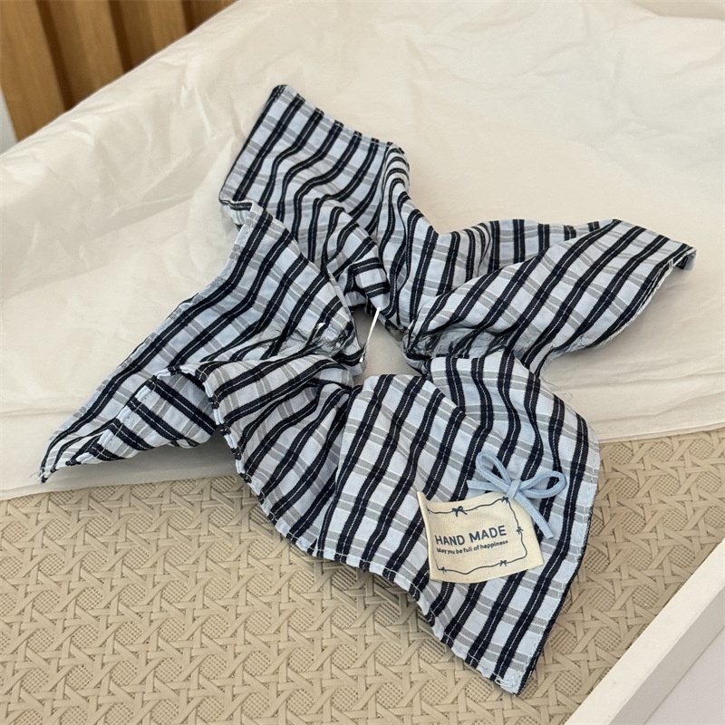 Women's Everyday Cloth Bowknot Hair Scrunchies Retro Checkered Plaid