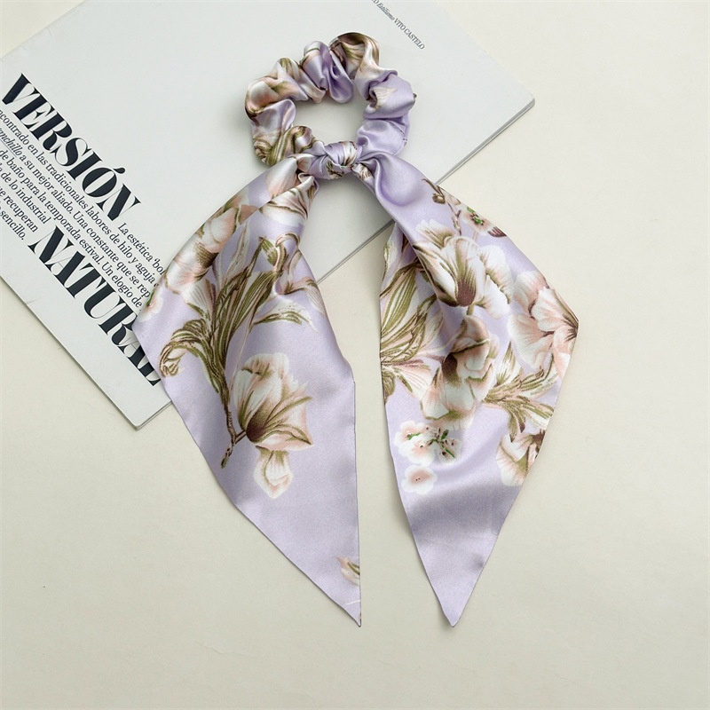Women's Elegant Casual Party Hair Scrunchie Floral Cloth
