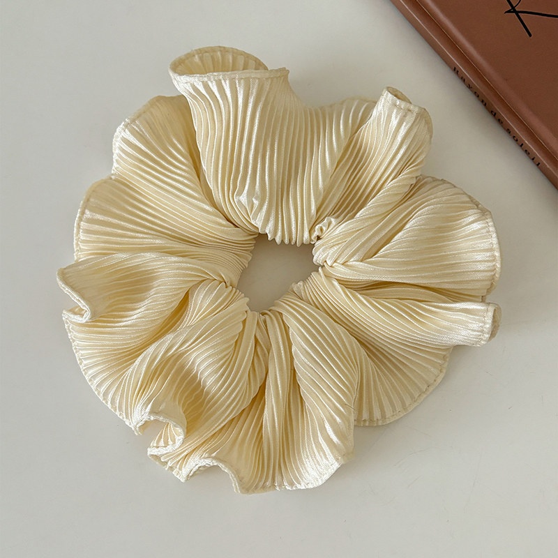 Women's Soft Cloth Hair Tie, Stylish Solid Color All-Season Accessory