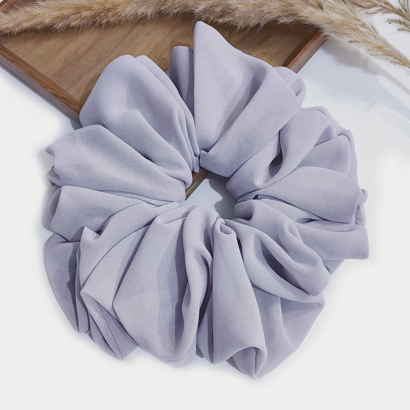 Women's Simple Handmade Chiffon Daily Holiday Hair Tie Solid Color