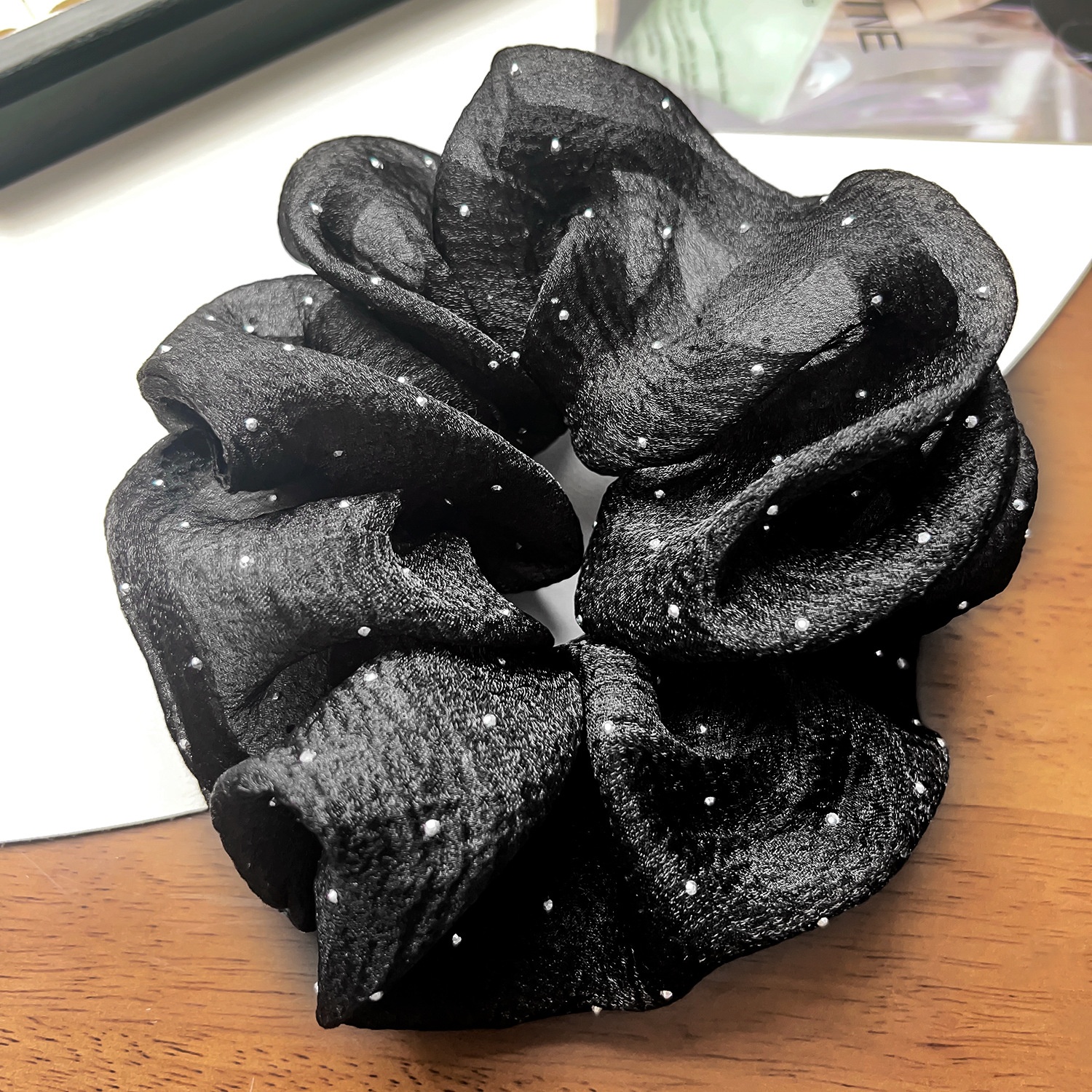 Women's Sweet All Season Cloth Hair Tie Scrunchie Solid Color