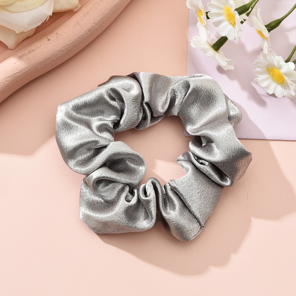 Women's Minimalist Fabric Hair Ties Trendy Solid Color Simple Head Ropes