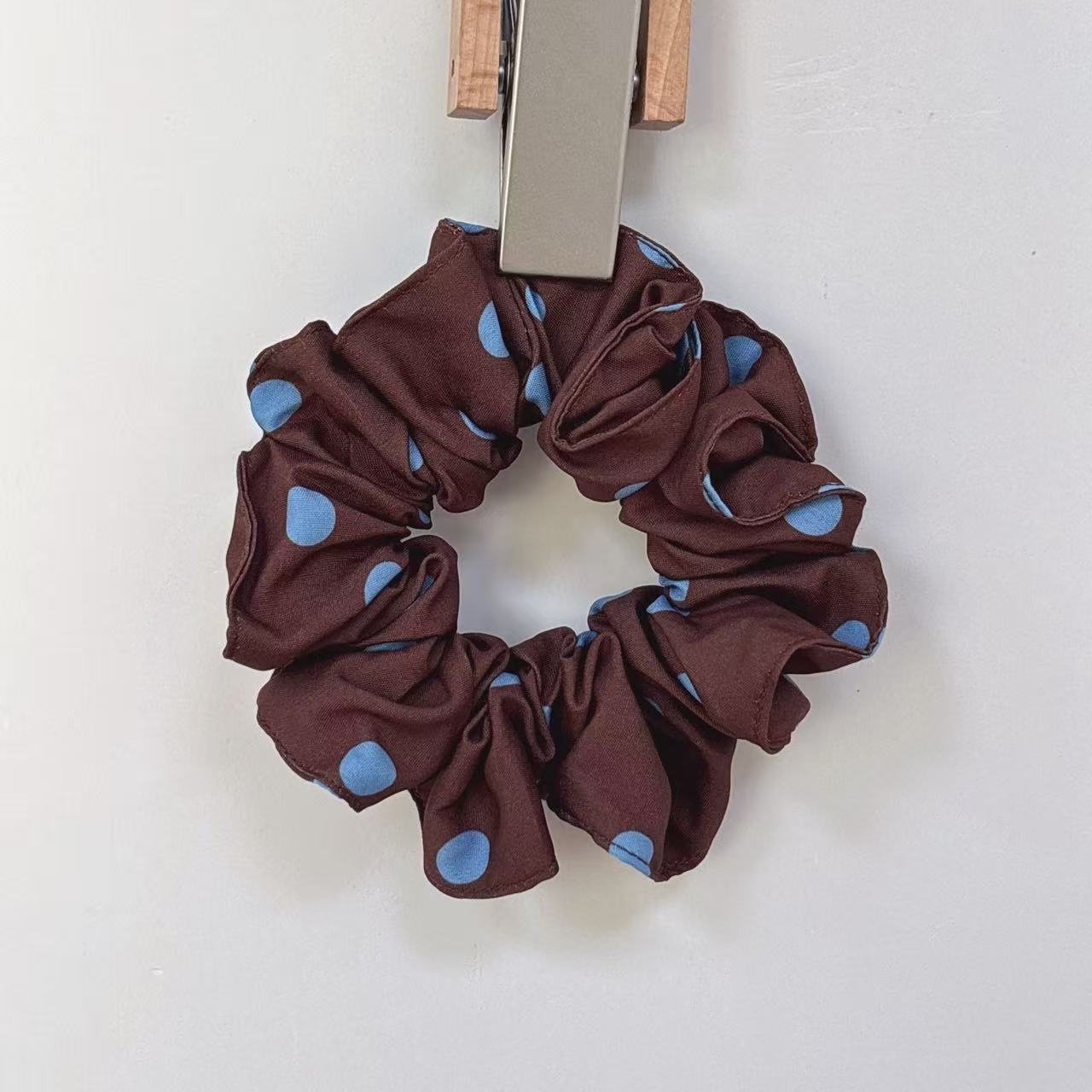 Women's Versatile Cotton Hair Scrunchies Ditsy Floral & Solid Color