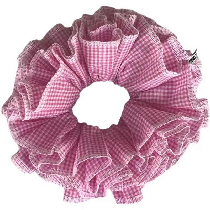 Women's Daily Handmade Cloth Hair Tie Preppy Style Color Block