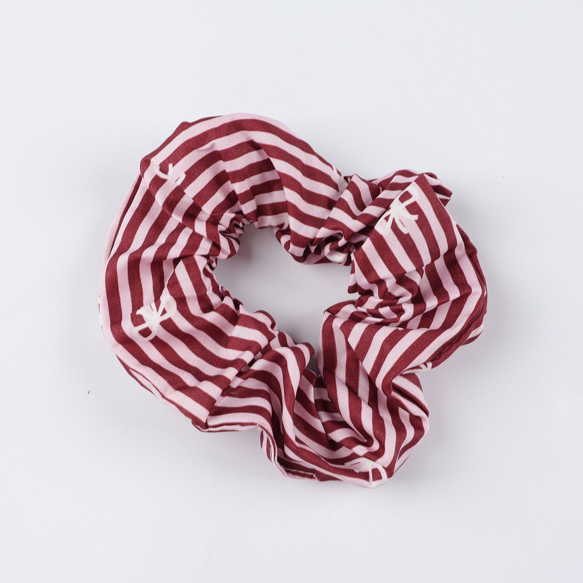 Women Girls Vintage Striped Cloth Headband Geometric Heart Hair Accessories
