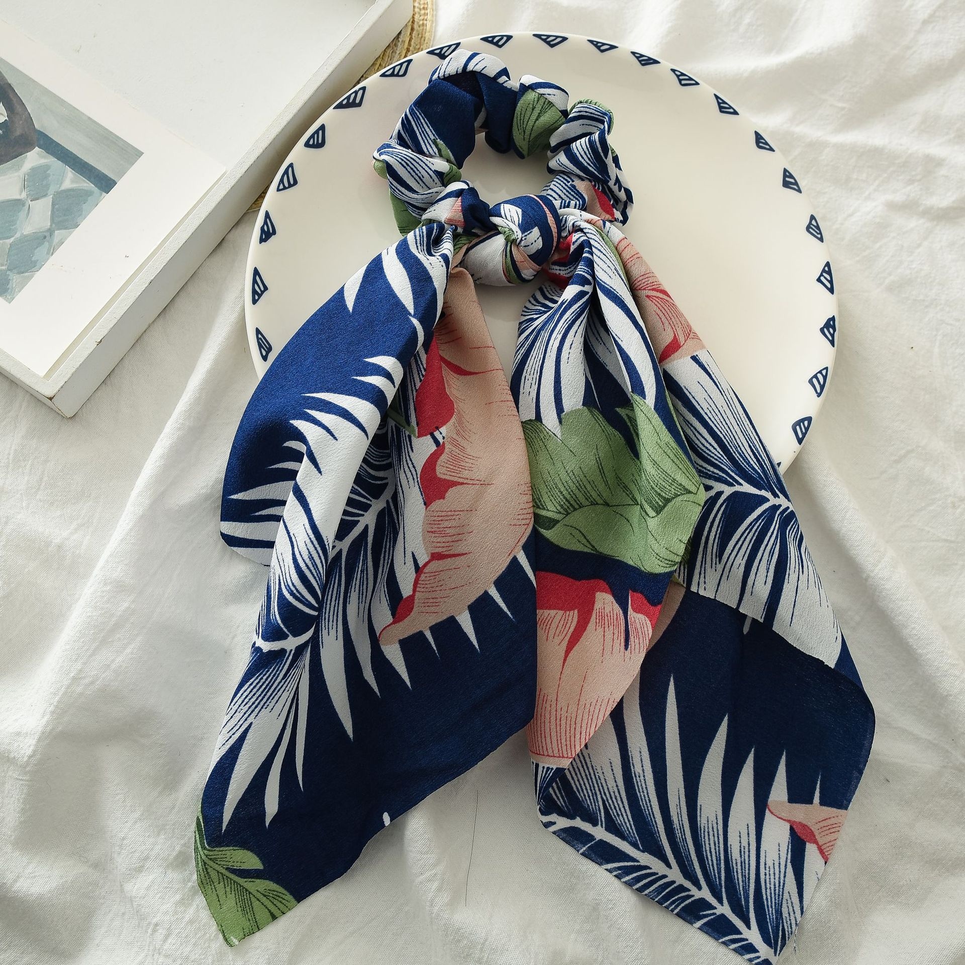 Women's Casual Holiday Cloth Headband Hair Accessories Elegant Striped