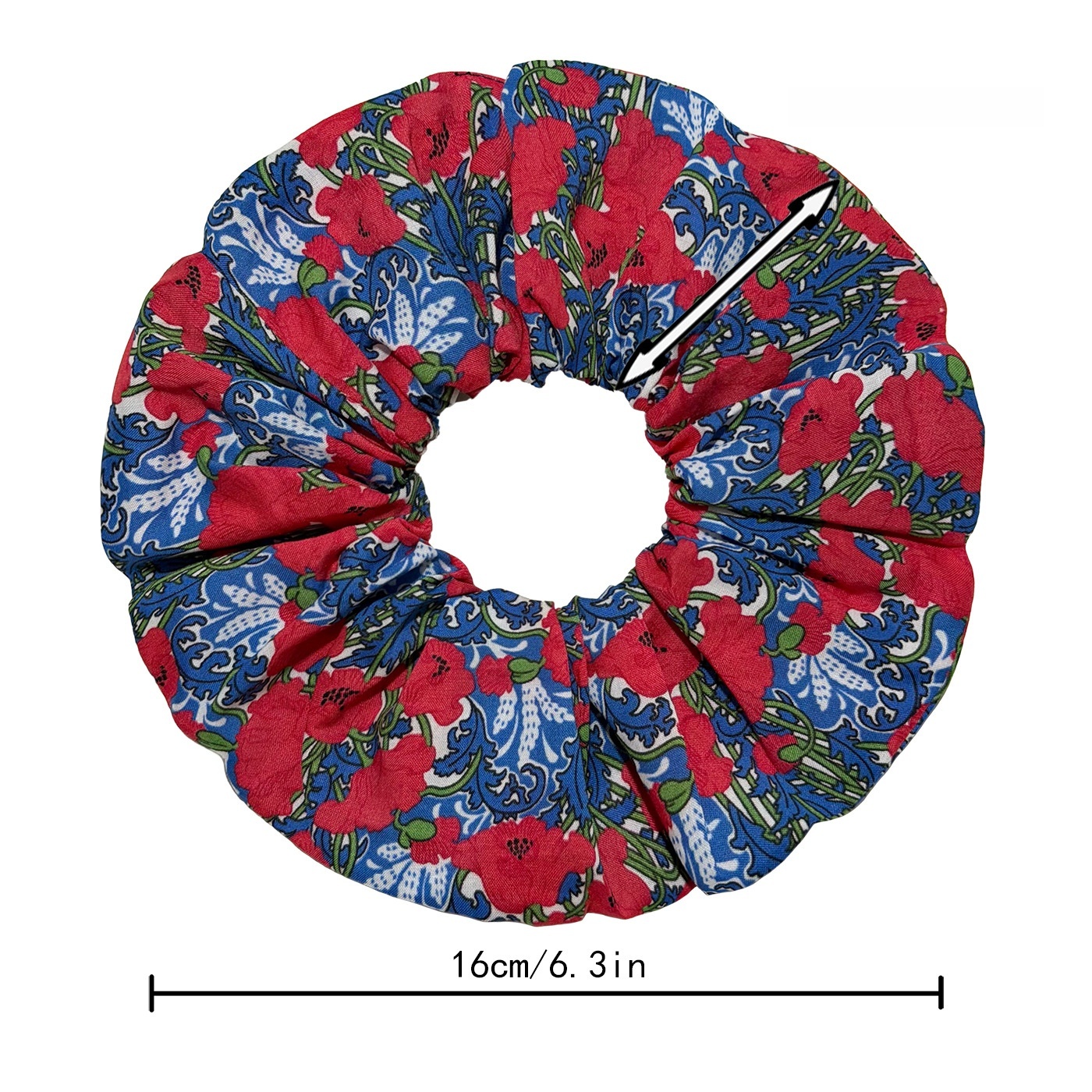 Women's Spring Commute Cotton Rubber Hair Band Multicolor Floral
