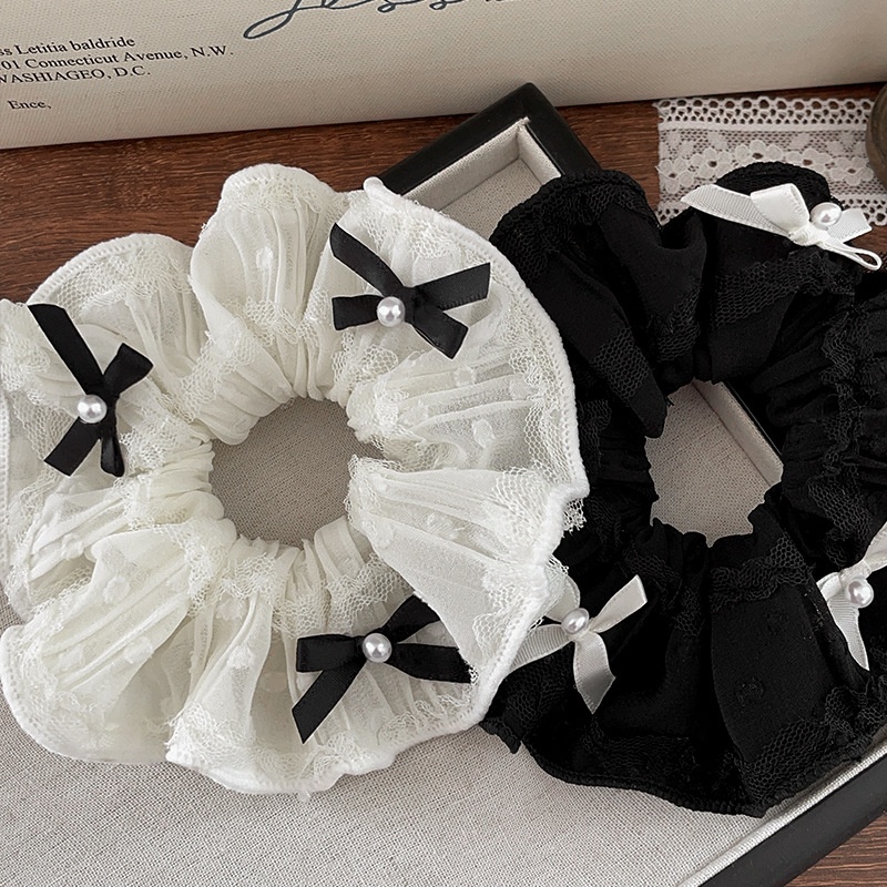 Women's Casual Daily Cloth Hair Tie Streetwear Scrunchie Bow Knot