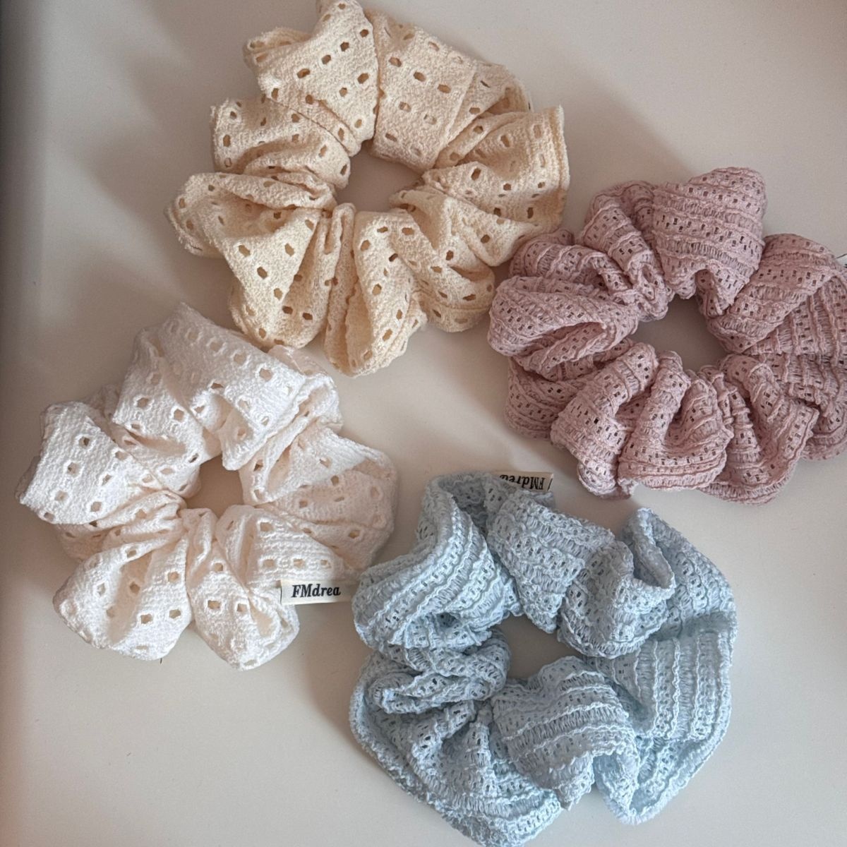 Women's All-Season Elegant Lace Hair Tie Solid Colors