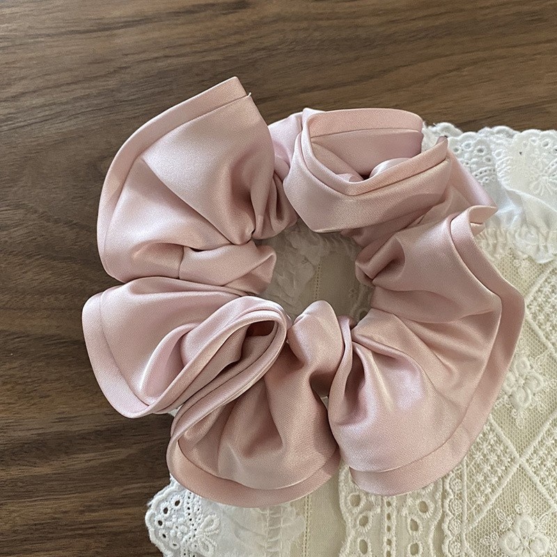 Women's Simple Commute Holiday Cloth Hair Tie Scrunchie Solid Color