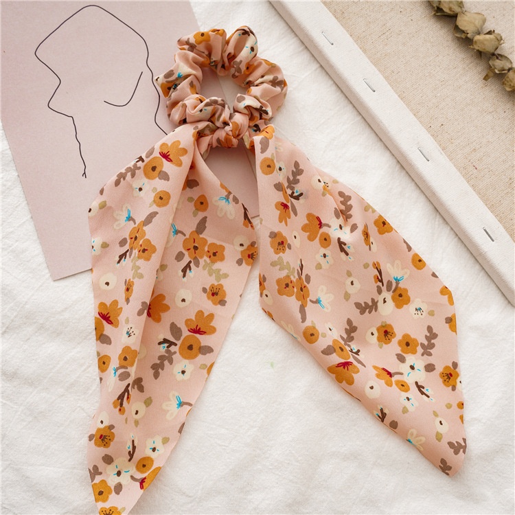 Women's Daily Cloth Hair Tie Scrunchie Simple Floral Pattern