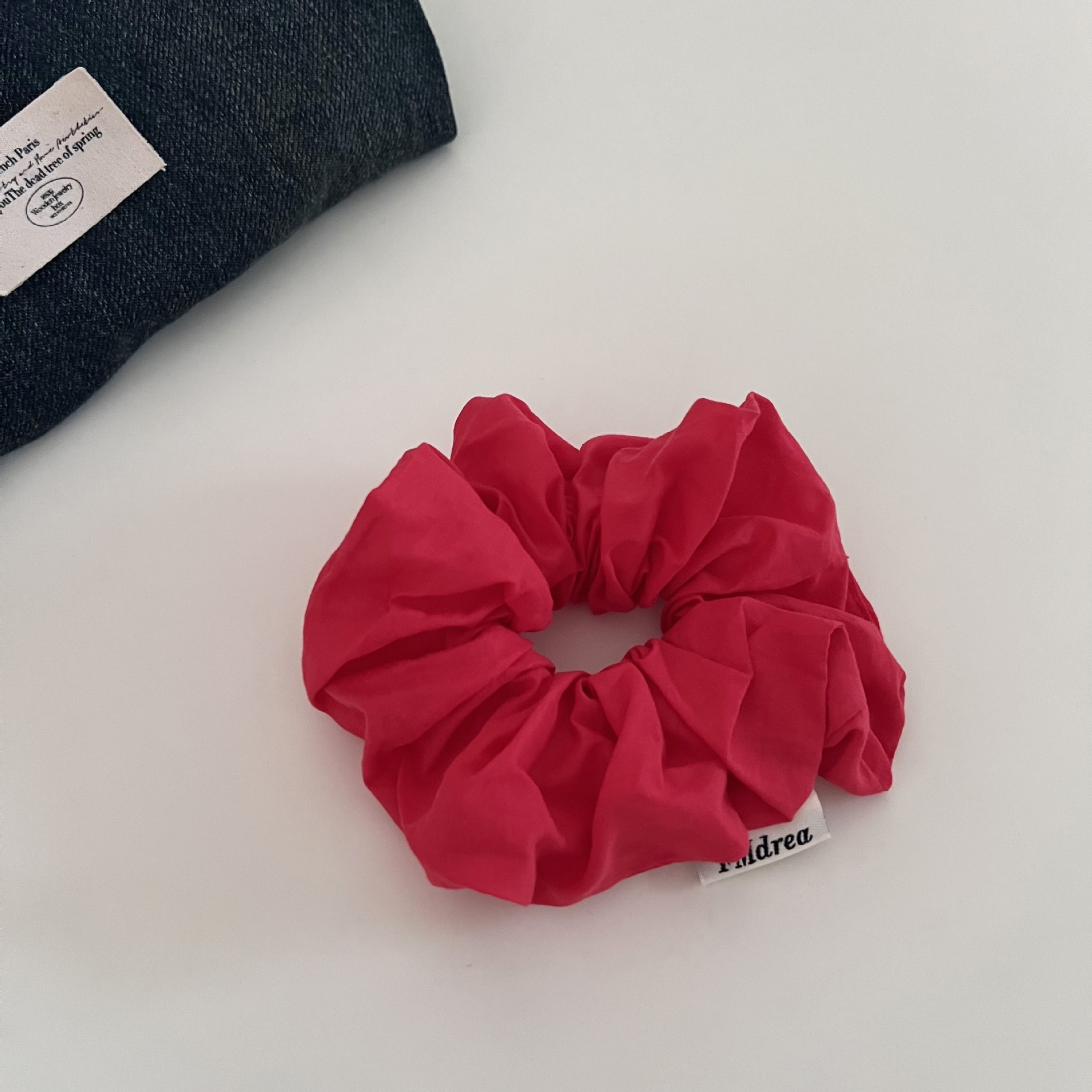 Women's Soft Cotton Hairbands, Solid Colorful Elastic Ties for Bun & Ponytail