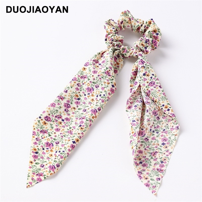 Women's Sweet Everyday Cloth Hair Scrunchie Ditsy Floral Print