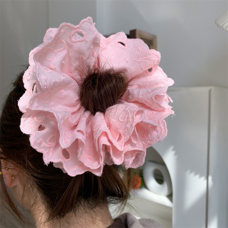 Women's Sweet Cloth Butterfly Bow Daily Holiday Hair Tie Solid Color