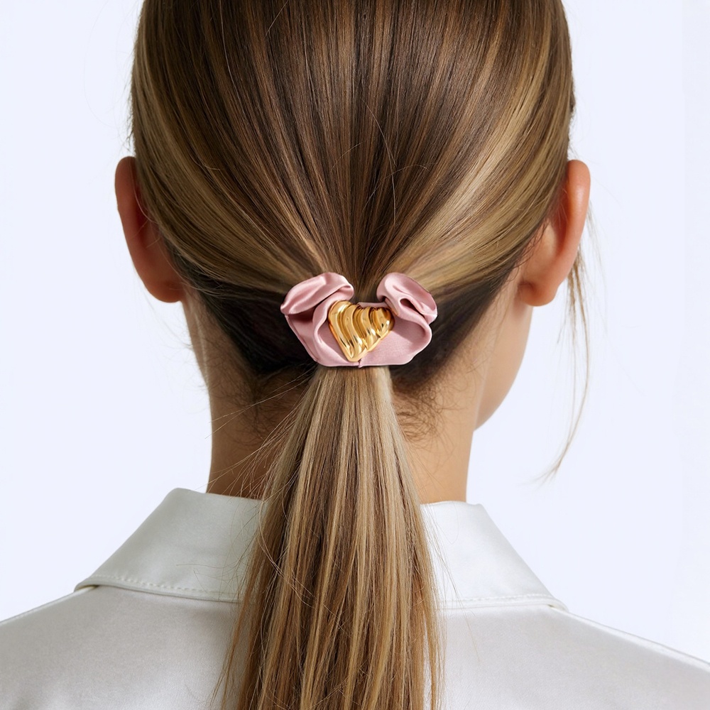 Women's Luxury Starfish Hair Tie 18K Gold Plated Stainless Steel Spring Band