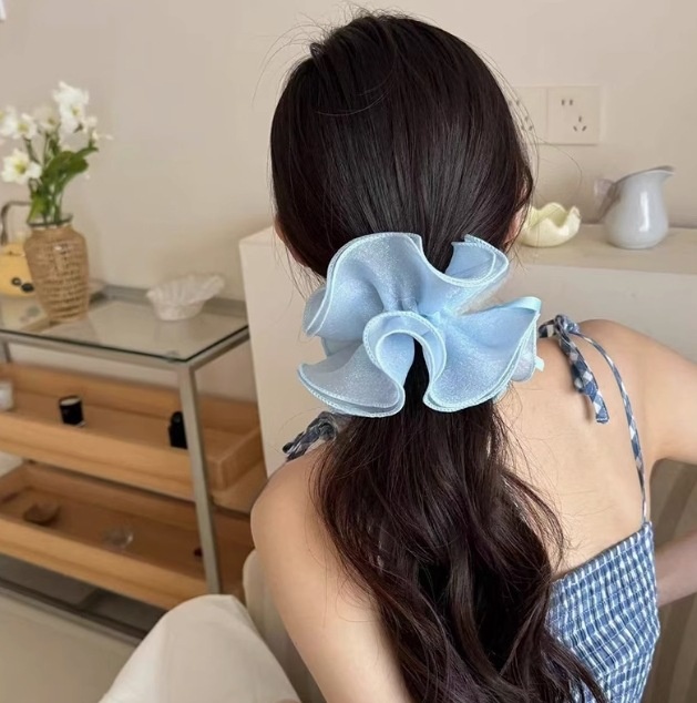 Women's Classic Daily Cloth Hair Tie Solid Color