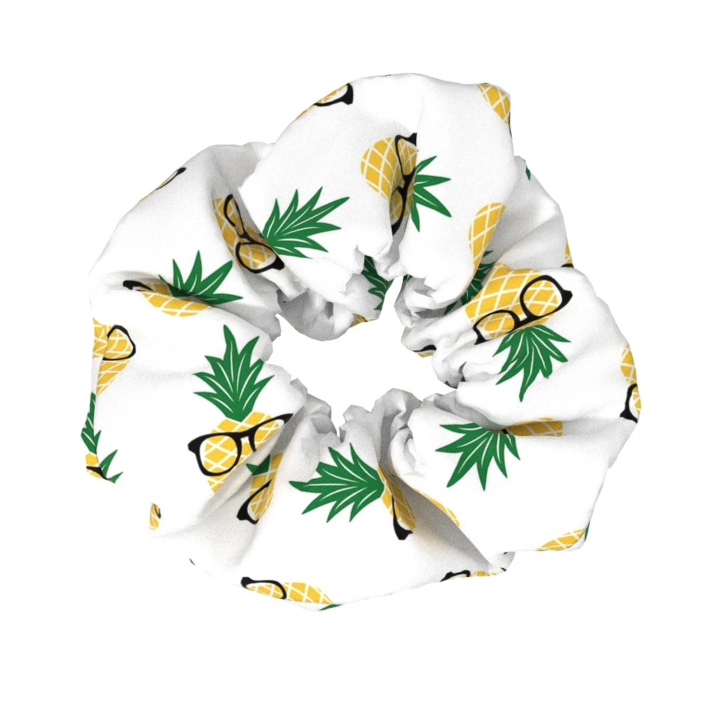 Women's Summer Fabric Hairband Daily Accessory Tropical Pineapple Print