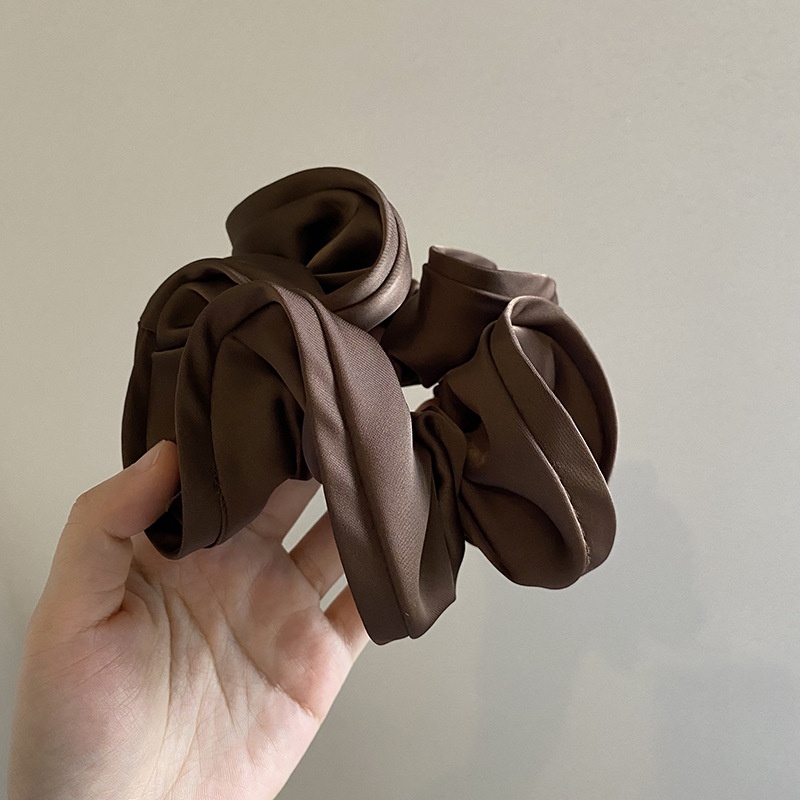 Women's Simple Commute Holiday Cloth Hair Tie Scrunchie Solid Color