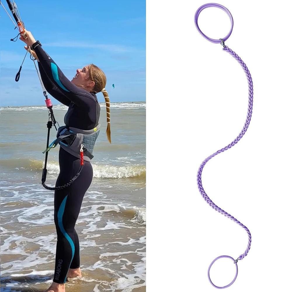 Women's Handmade Nylon High Ponytail Twist Braid Hair Tie Colorful