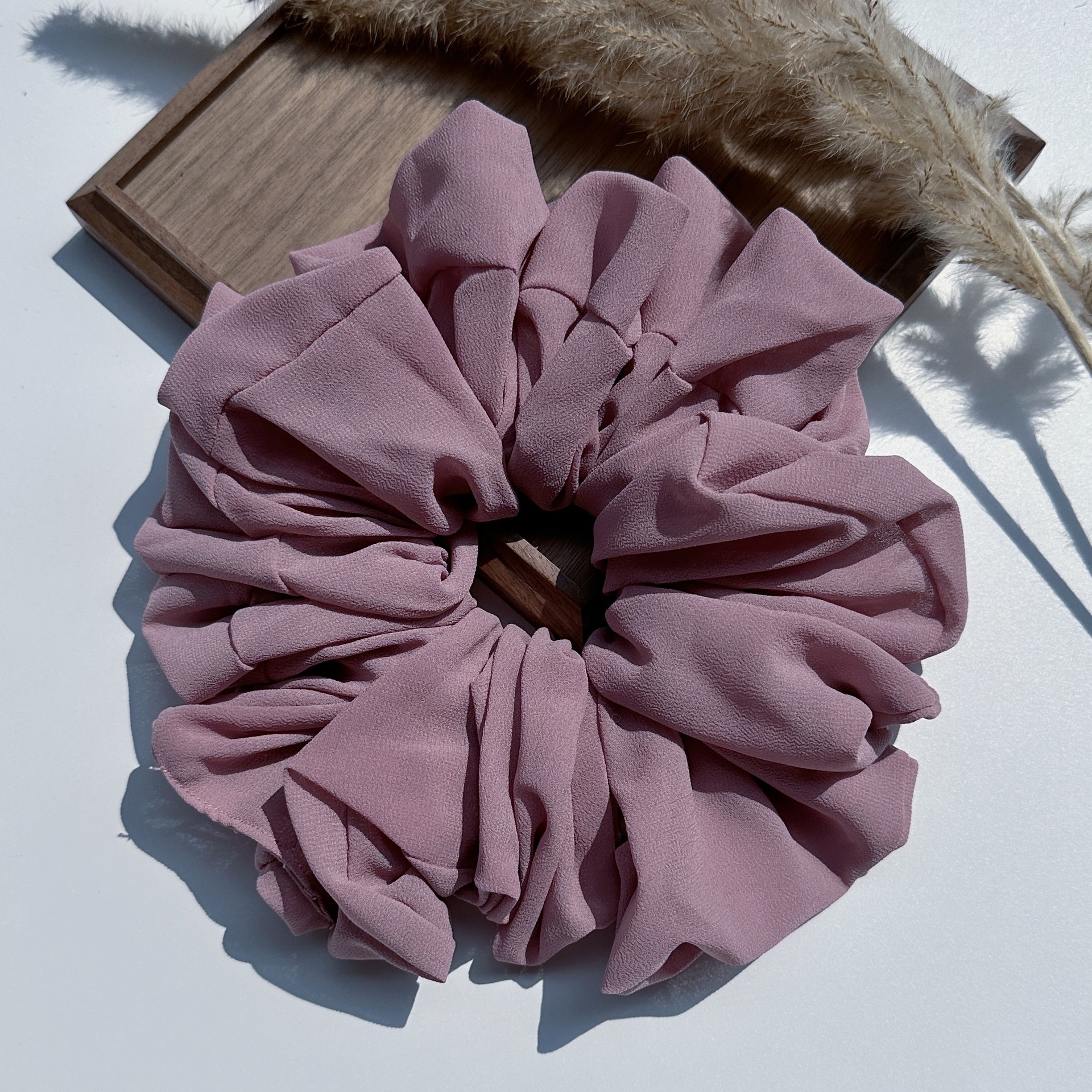 Women's Simple Handmade Chiffon Daily Holiday Hair Tie Solid Color