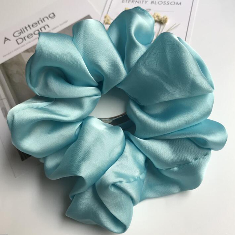 Women's Cute Handmade Cloth Hair Tie For Daily Wear Solid Color