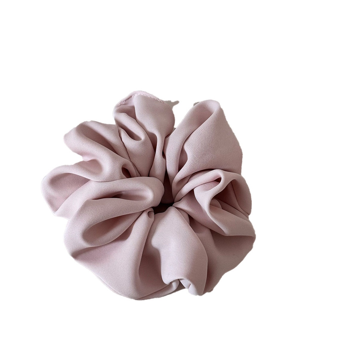 Women's Elegant French Satin Headband Solid Color Silk Hair Accessory