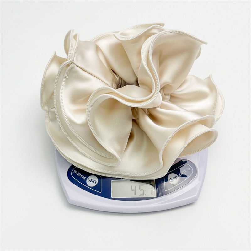 Women's Cloth Hair Tie Elegant Luxury Banquet Style Solid Color