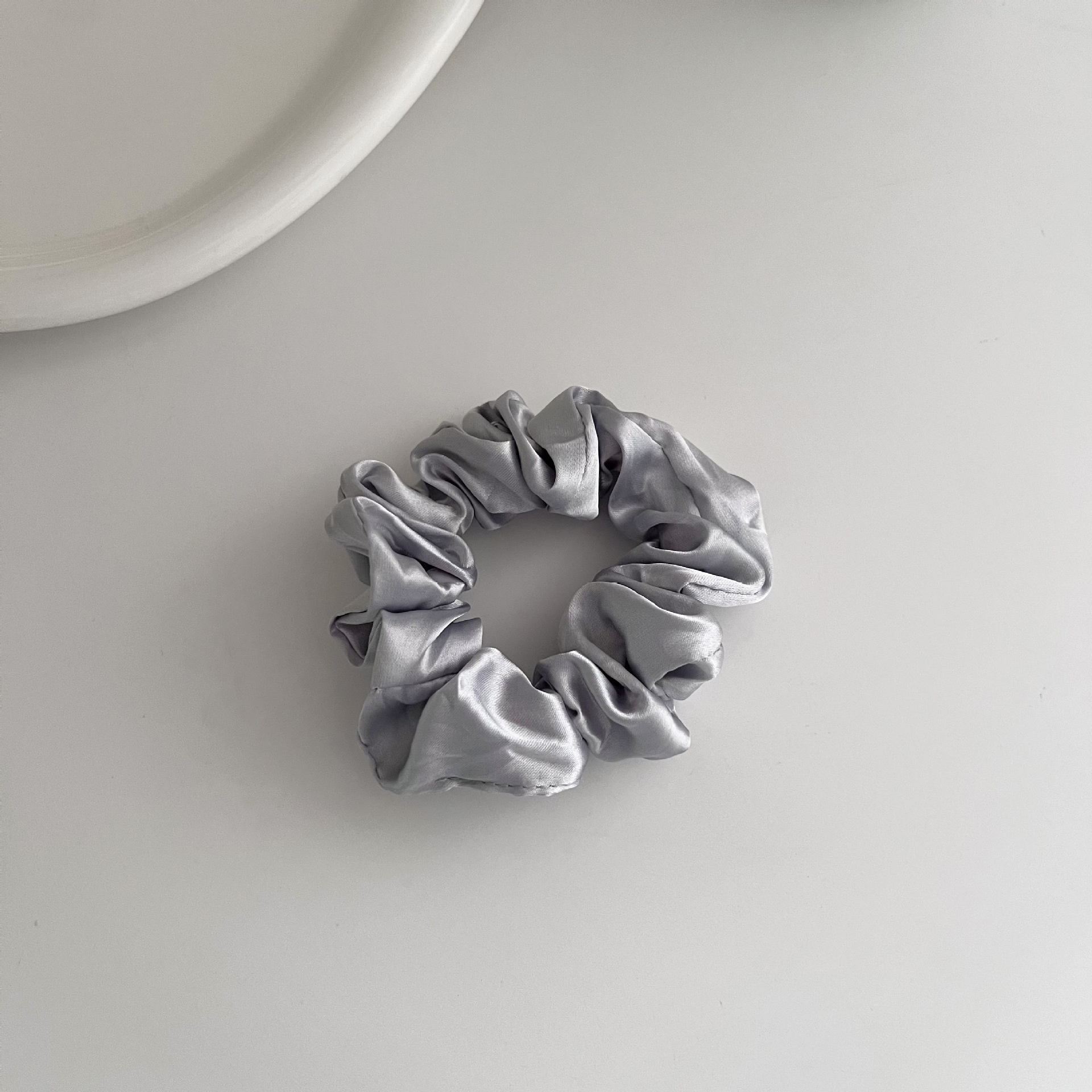 Women's Noble Satin 3D Flower Headband For Styling Champagne Rose