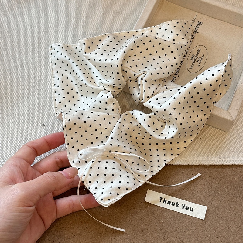 Women's Elegant Daily Cloth Bowknot Hair Tie Splicing Polka Dots
