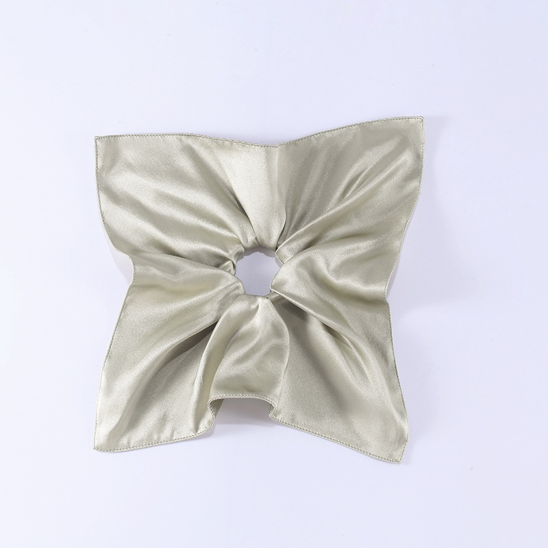 Women's Handmade Silk Windmill Hair Tie Elegant Spring Floral Headwear