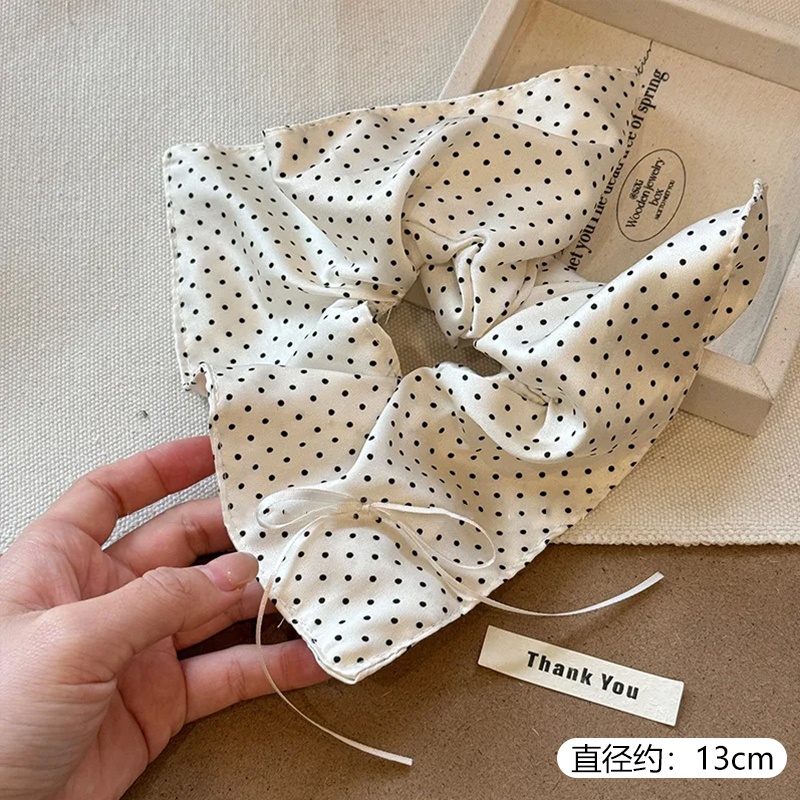 Women's Elegant Daily Cloth Bowknot Hair Tie Splicing Polka Dots