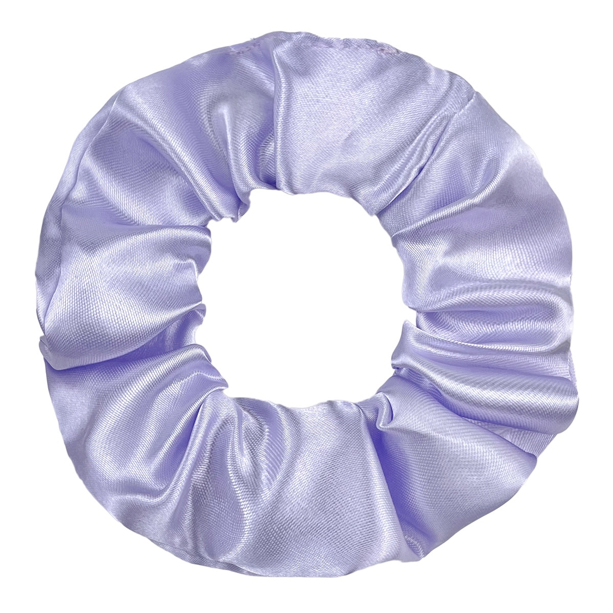 Women's Everyday Rib-Knit Cloth Ponytail Hair Ties Solid Color