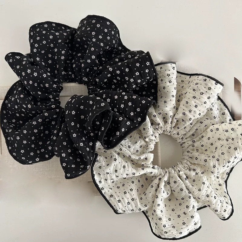 Women's Elegant Weekend Pastoral Cloth Hair Tie Ditsy Floral