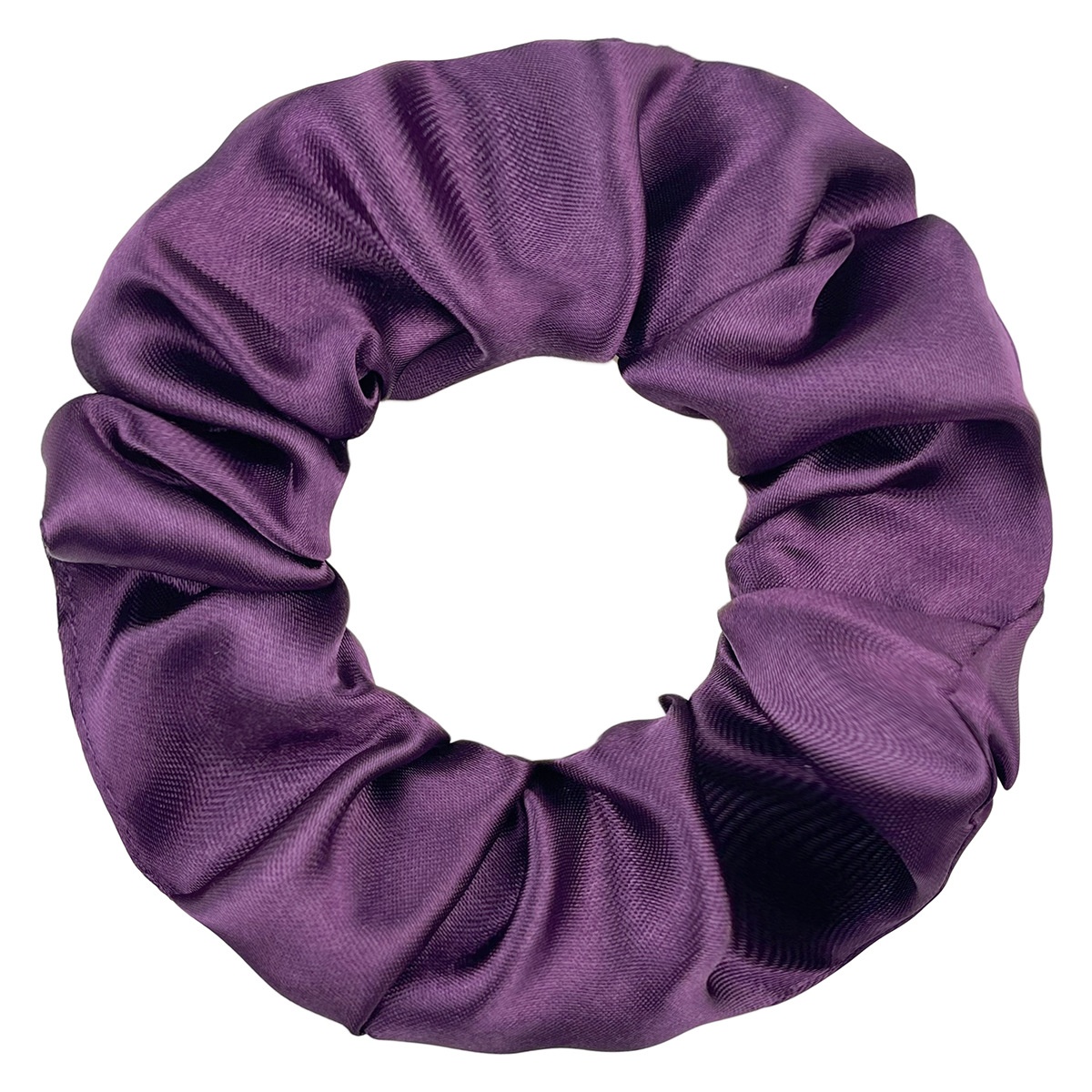 Women's Everyday Rib-Knit Cloth Ponytail Hair Ties Solid Color