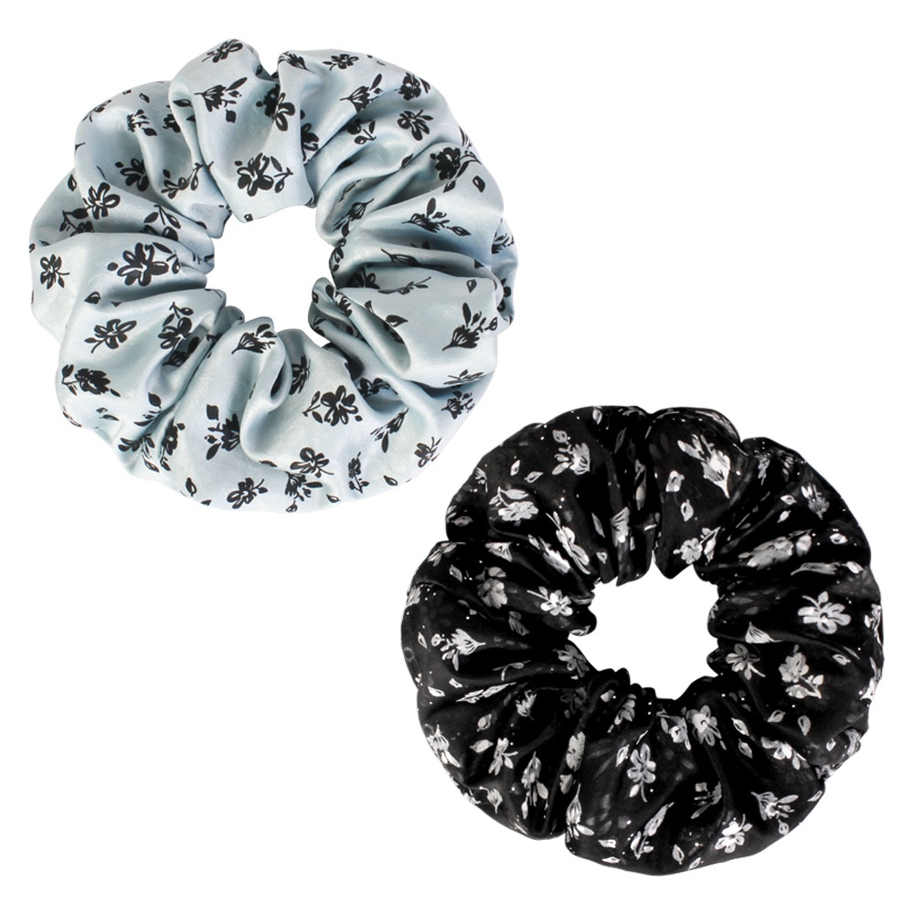 Women's Elegant Chinoiserie Polyester Hair Tie White Ditsy Floral