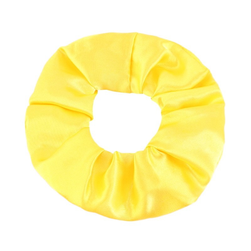Women's Classic Daily Holiday Satin Scrunchie Hair Tie Solid Color